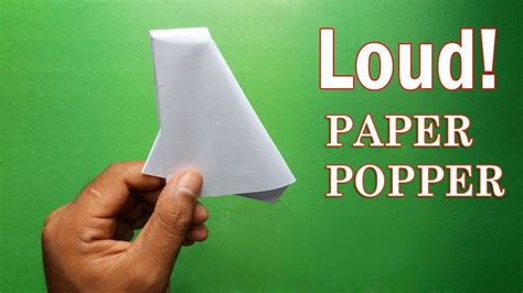 How to Make Paper Popper: A Symphony of Folds and Sounds