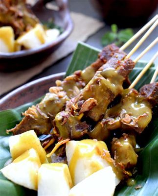  Sate Padang!  A Symphony of Spice and Coconut Milk Flavors